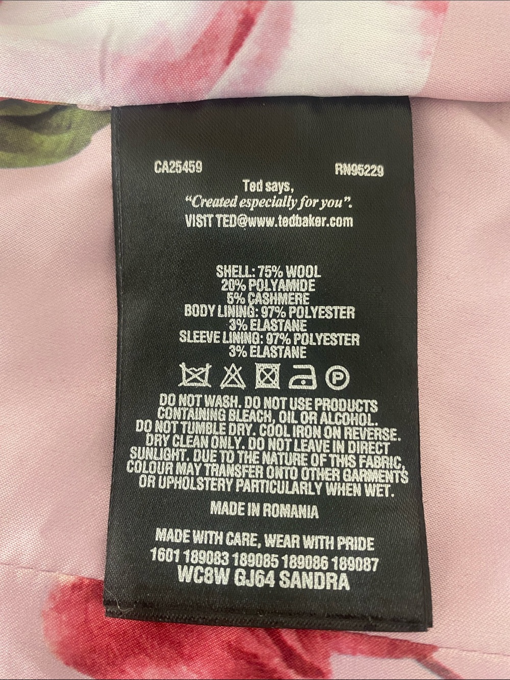 Ted Baker Sandra Wrap Coat - Picture 4 of 4